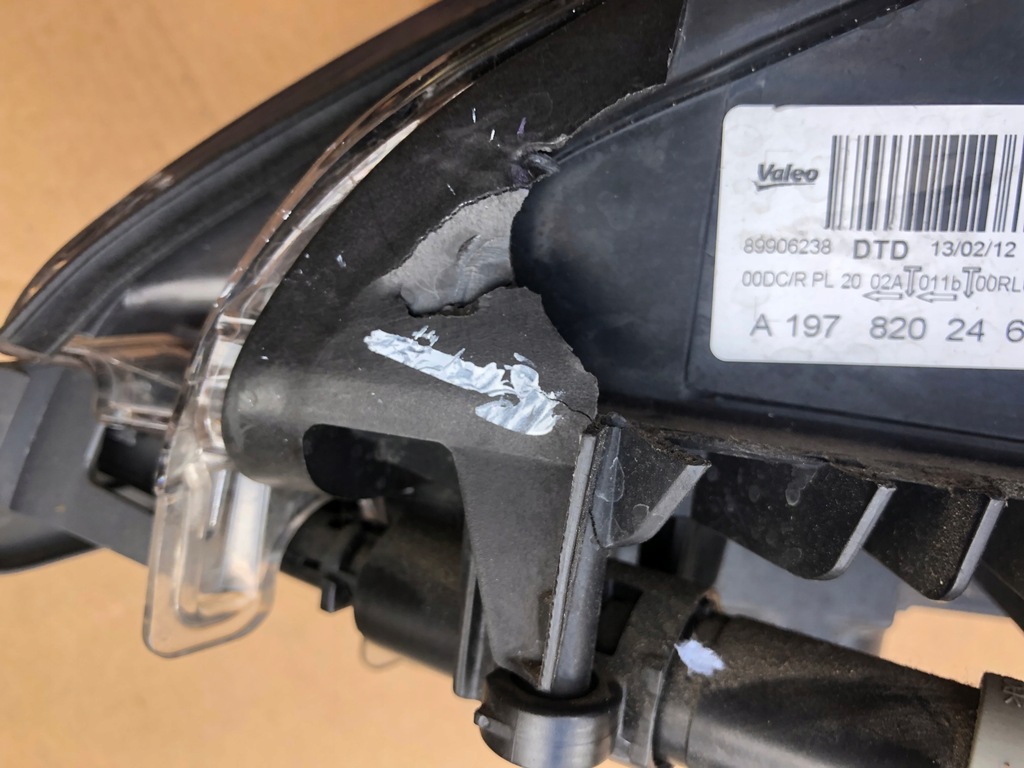 фото №7, Mercedes sls 197 amg лампа передня права bi-xenon