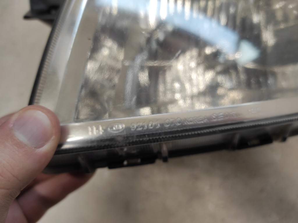 фото №8, Kia picanto 1 i 03-07 лампа левая перед 92101-070 - cała