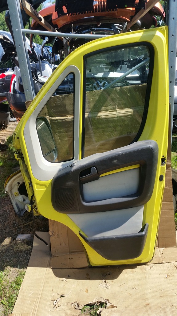 фото №9, Двері праве/ліве жовті light fiat ducato