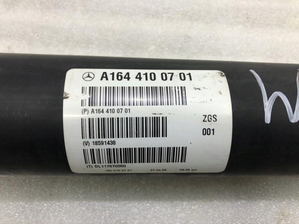 фото №7, Wał приводной mercedes ml w164 3.0cdi a1644100701