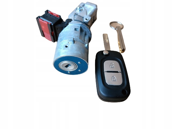 фото №4, Nowa замок зажигания колодка ключ pilot renault modus