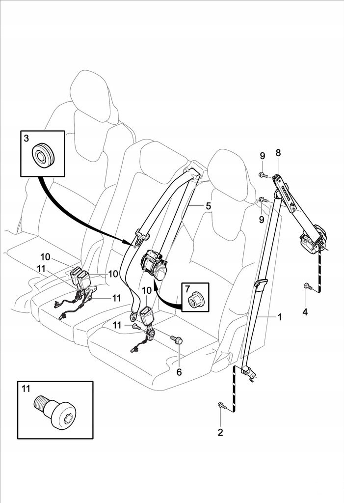 фото №1, 32341229 pas лівий задня volvo xc90 16-26