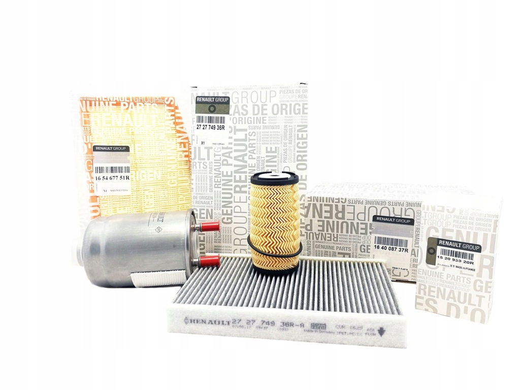 фото №1, Набір фільтрів renault fluence 1.6 dci оригінал