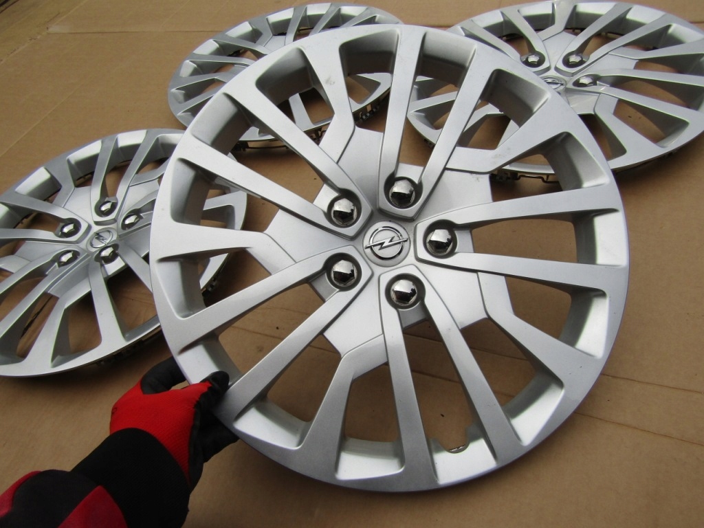 фото №10, 4x ковпаки 17 opel crossland x grandland astra iv j k insignia a b zafira c