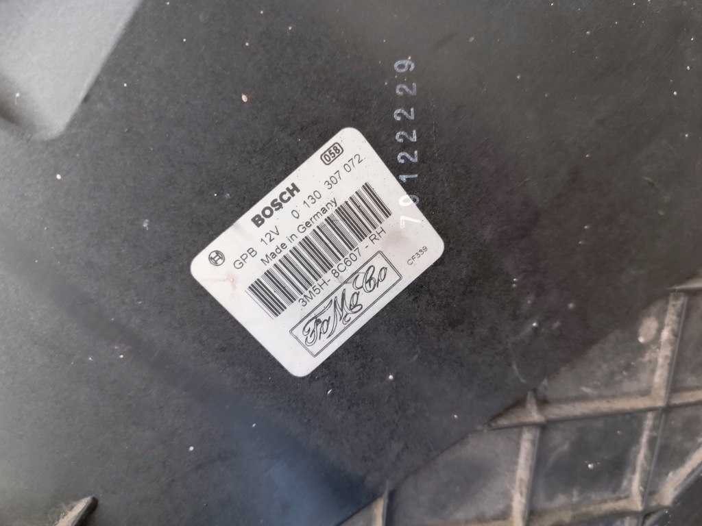 фото №11, Вентилятор радіатора ford focus mk2 1.6 tdci 3135103743