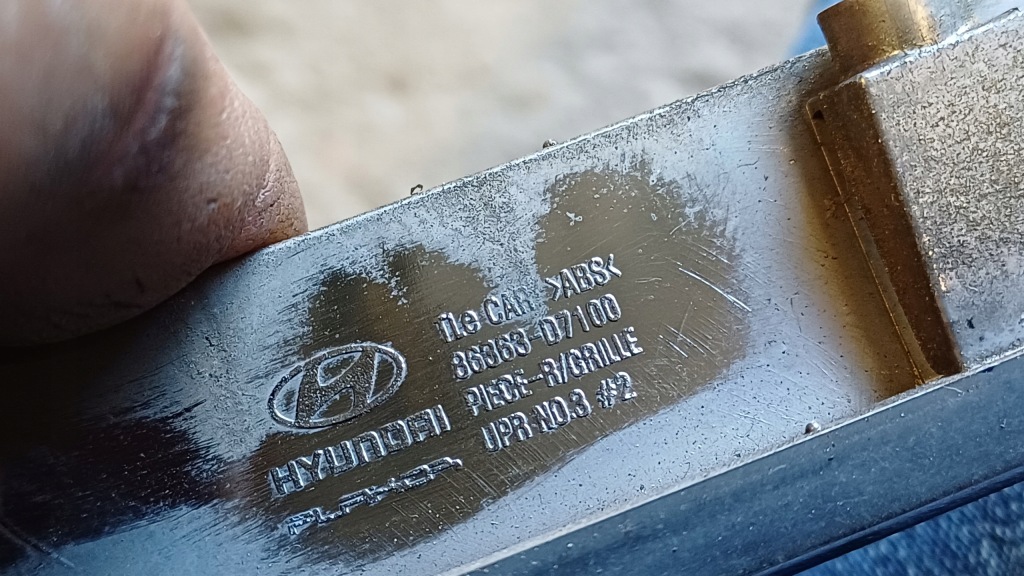 фото №7, Hyundai tucson iii молдинг бампера решітка 86363-d7100