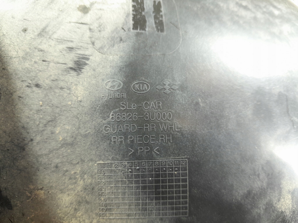 фото №5, Kia sportage iii підкрилок задня задні праве 868263u000