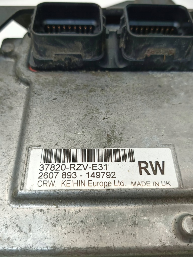 фото №7, Honda cr-v iii lift 09-12 бортовой компьютер двигателя ecu модуль блок управления r20a2 2,0 b