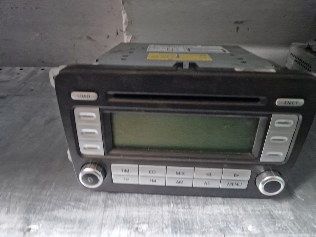 фото №4, Vw golf v vi eos passat b6 радиопроигрыватель радио cd kod 1k0035195d