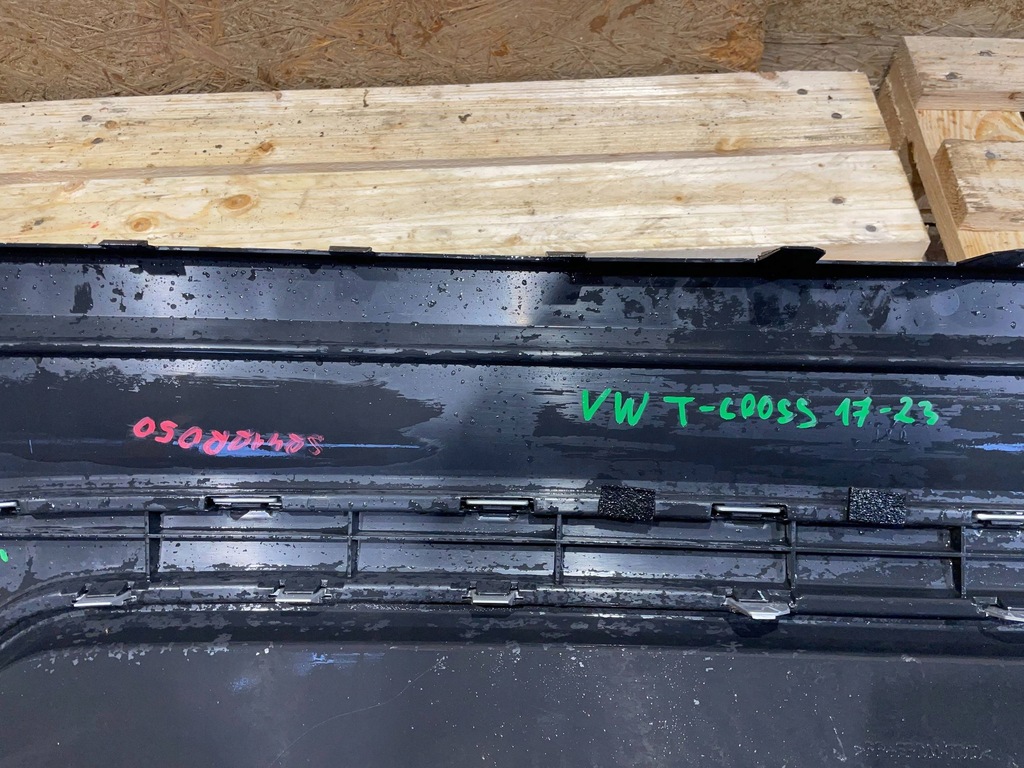 фото №10, Vw t-cross 17-23 бампер задняя задний dół