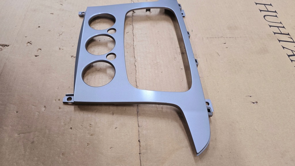 фото №8, Ford s-max mk1 galaxy mk3 2006 - 2015 rok рамка радіо консолі срібляста сіра