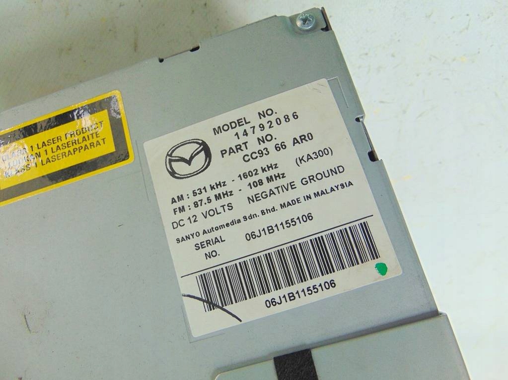 фото №11, Mazda 5 v i 2007r радио заводской cd