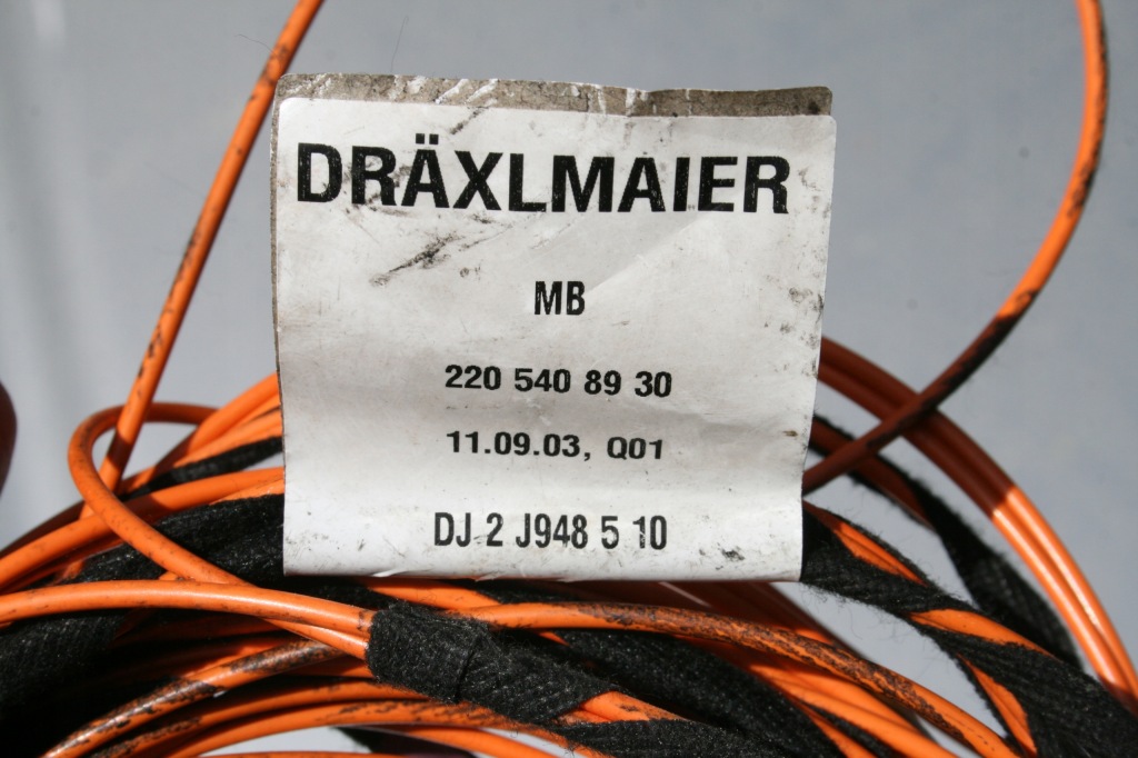 Купить Mercedes w220 рестайлинг  волоконно-оптический кабель жгут 7 wtyków