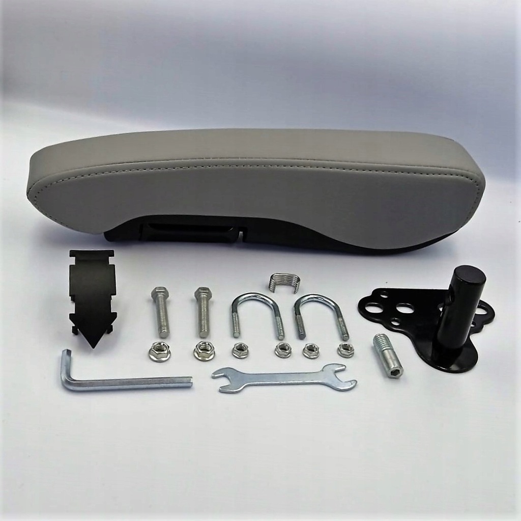 фото №8, Підлокітник універсальний автомобільний - szary правий