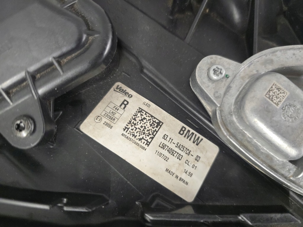 фото №12, Лампа левая правая bmw 2 f44 grand coupe shadow полный