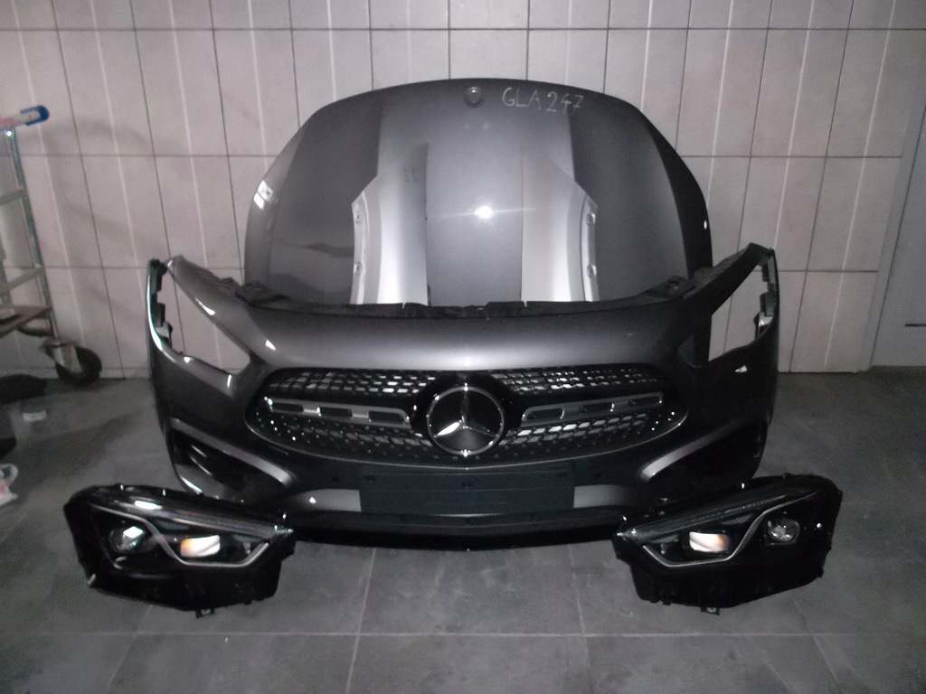 фото №1, Mercedes gla lift 247 amg w247 капот лампи перед kompletny повний перед pas