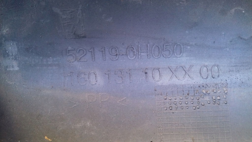 фото №11, Бампер перед передний 521190h050 peugeot 107 05-08 exz