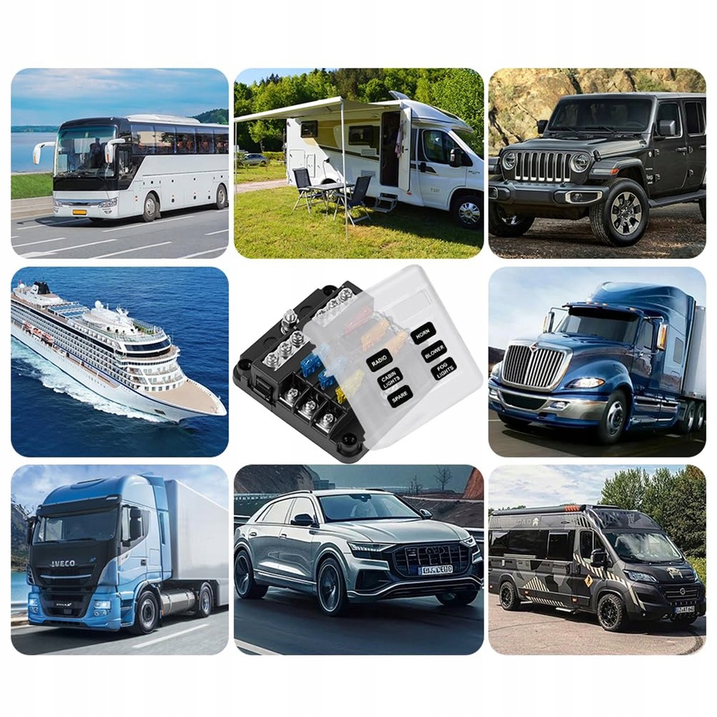 фото №11, Корпус do электропроводка предохранителей половина коробка разъём 6 предохранитель