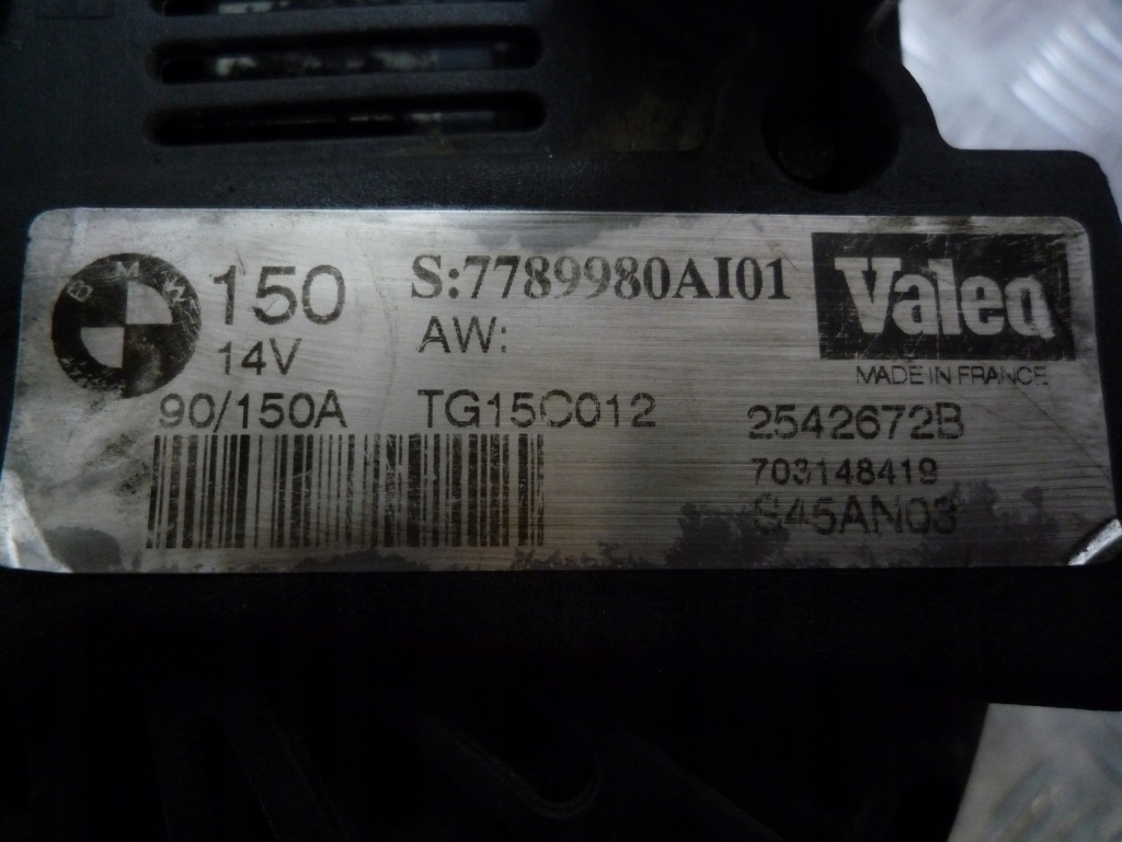 Генератор 150a bmw 7789980ai01 Оригінал