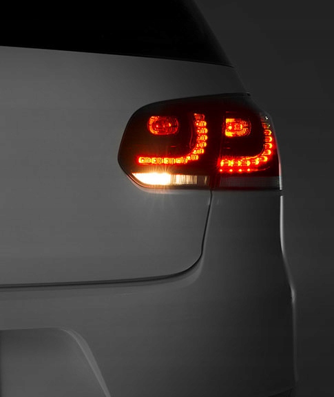 фото №10, Vw golf 6 vi mk6 лампи світлодіодний задня задні led black gti look чорні +безкоштовно