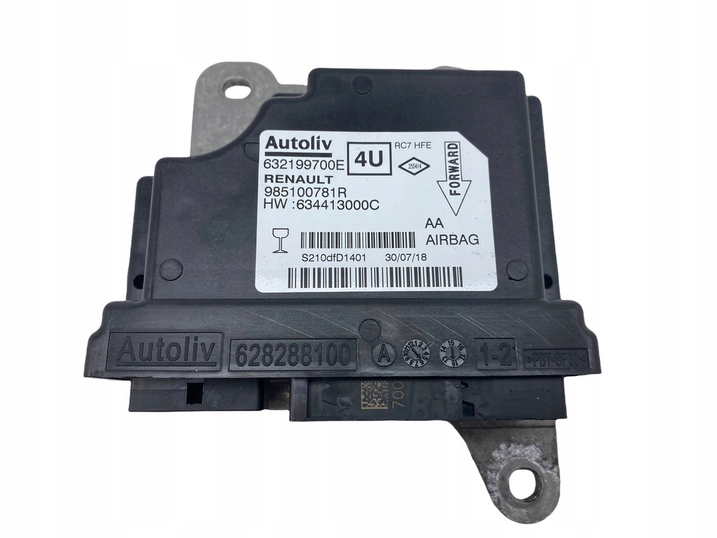 фото №1, Датчик подушка безопасности renault kadjar 985100781r