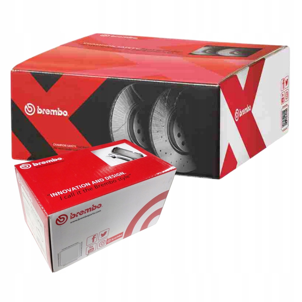 фото №1, Brembo тормозные диски+ тормозные колодки перед vw touran scirocco