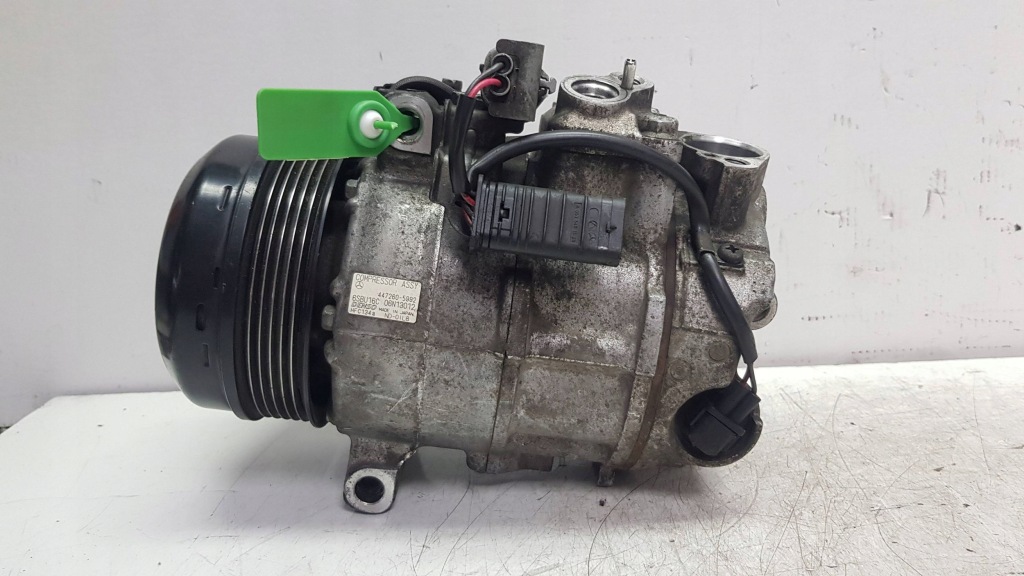 фото №1, Компрессор кондиционера 447260-5992 mercedes slk w172 r172 w204 w212 2.2cdi