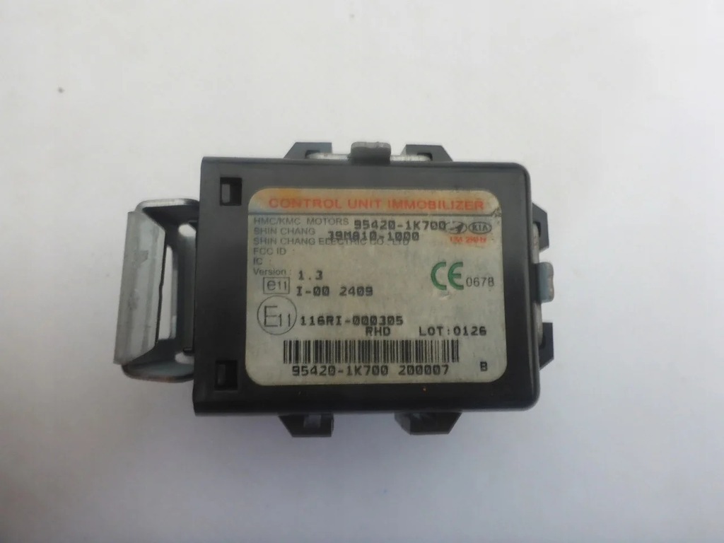 фото №1, Модуль иммобилайзер hyundai ix20 venga 10-