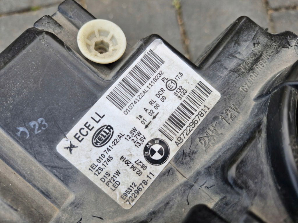 фото №11, Bmw 1 f20 правая лампа ксенон led europa ładna