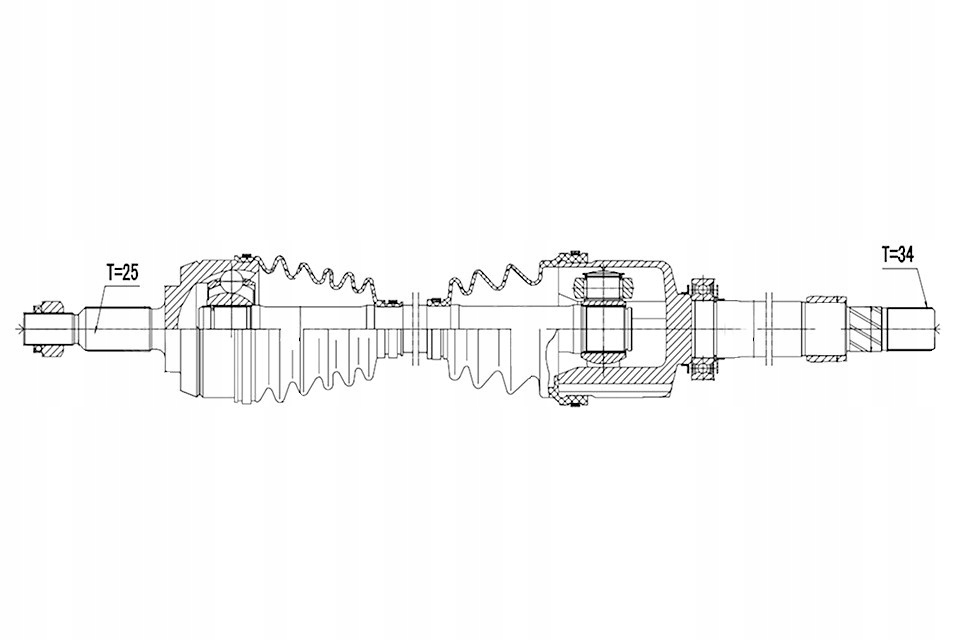 фото №1, Nty npw-re-095 wał привідний