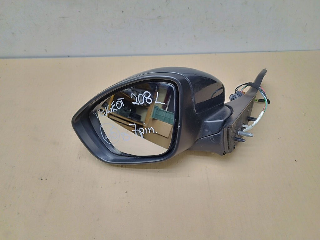 фото №1, Дзеркало ліва перед peugeot 208 i 2012-2015 колір ktp 5 двері
