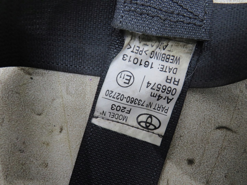 фото №5, Pas безпеки правий задня kombi auris ii