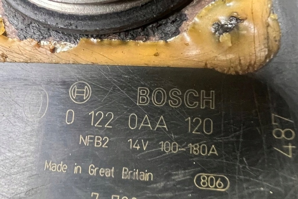 фото №6, Генератор bmw 7 e65, e66, e67 7788825 3.9l дизель 190kw 2005