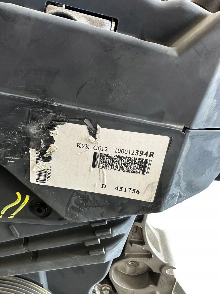 фото №15, Двигун kompletny k9k c612 1.5 dci