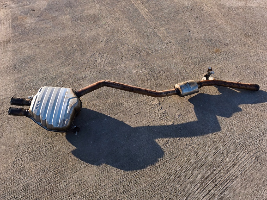 фото №9, Гаситель выхлоп комплект audi q5 8r 2.0tdi 8k0253211 8r0253611h