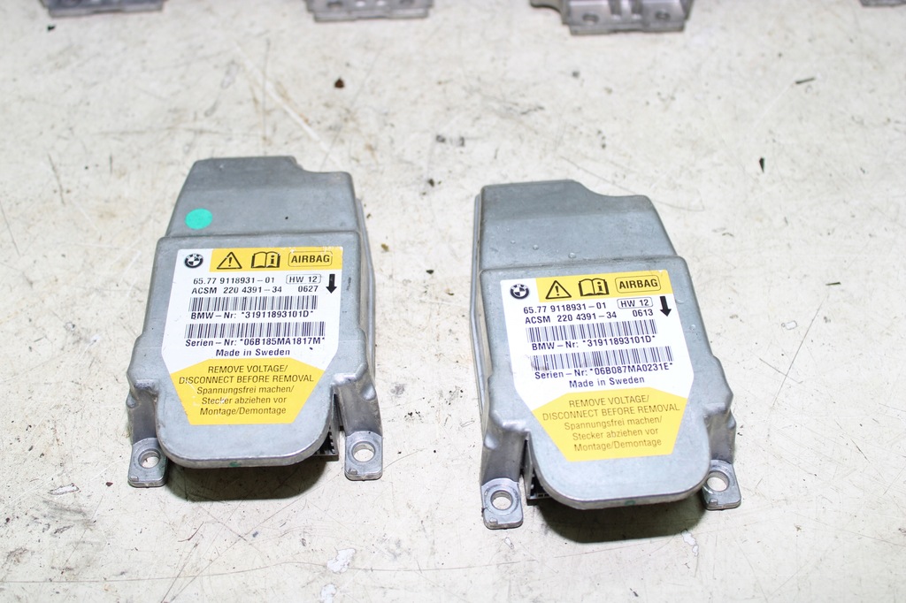 фото №4, Bmw e60 e61 модуль блок керування датчик подушка безпеки 9118931