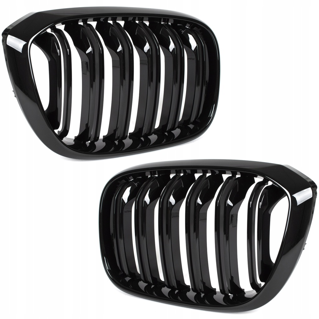 Решітка радіатора решітки радіатора решітка радіатора чорний блиск 2szt do bmw x3 g01 x4 g02 m-performance Доставка