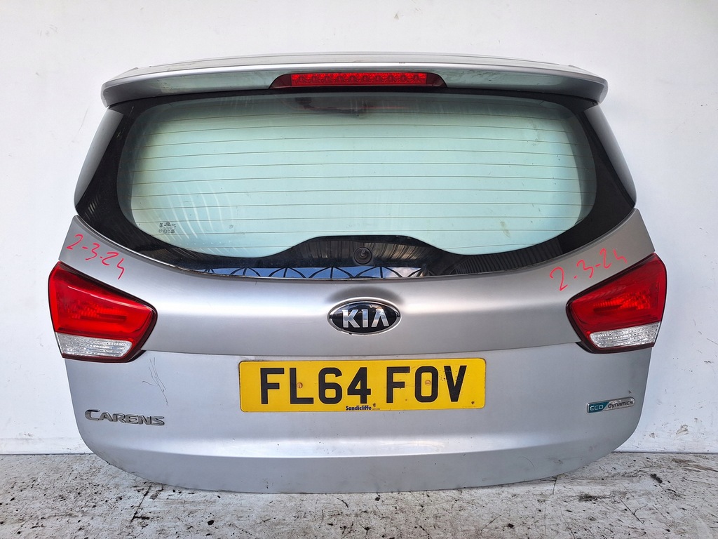 фото №1, Kia carens iv 12-19 кришка багажника задня