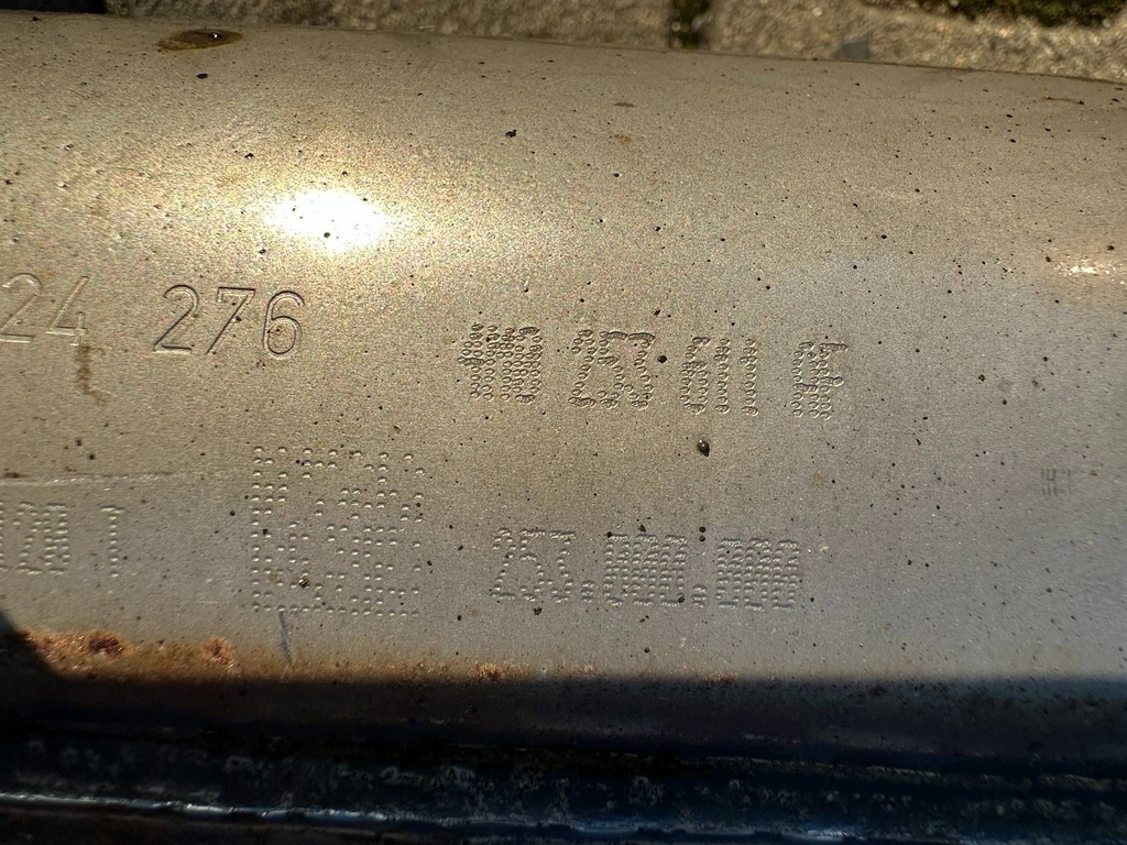 фото №11, Audi q8 q7 sq7 sq8 4m гаситель выхлоп 4m0253611af