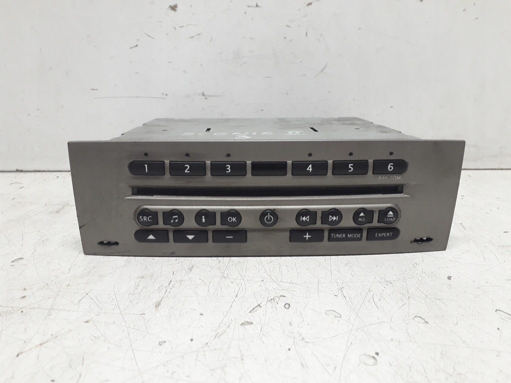 фото №2, Renault grand scenic 2 ii 03- радіо радіопрогравач cd 8200300863a