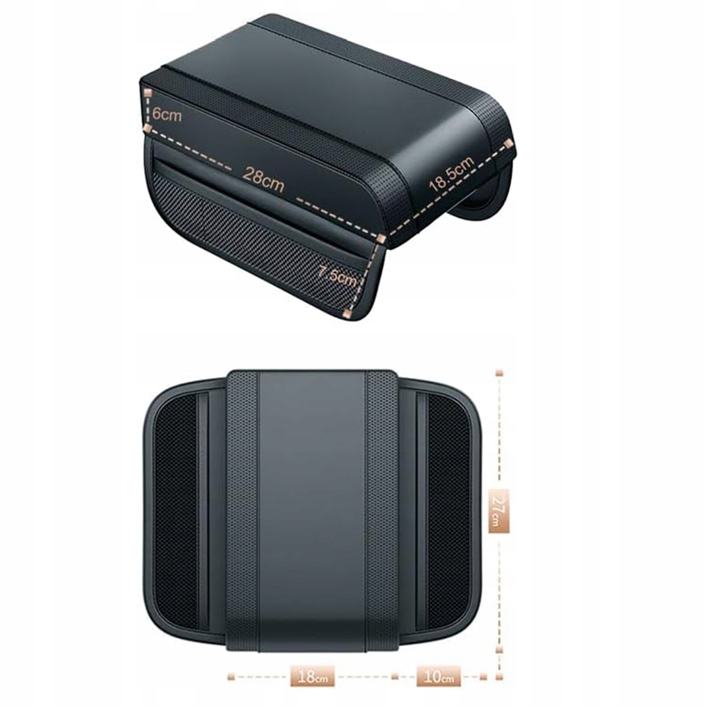 фото №13, Подушка накладка na підлокітник чохол do автомобіля pod підлокітник 27 18cm