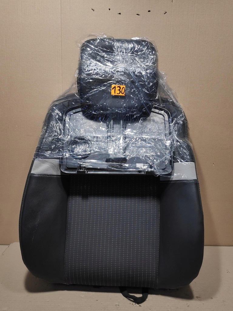 фото №15, Спинка сиденье подголовник полка полукожа правый перед renault scenic iii