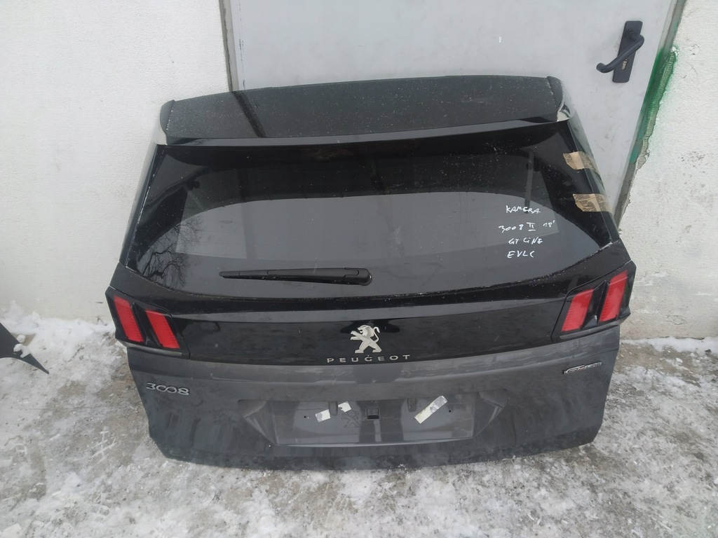 фото №1, Peugeot 3008 ii кришка багажника електрична багажника камера
