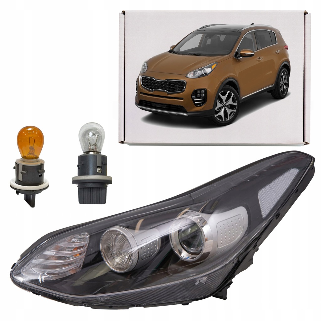 фото №1, Kia sportage iv ql 2016-2018 przed lift лампа передня ліва 92101f1000