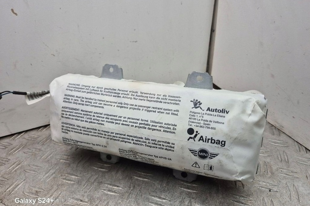 фото №1, Колінна подушка безпеки mini clubman r55 275573502 2007