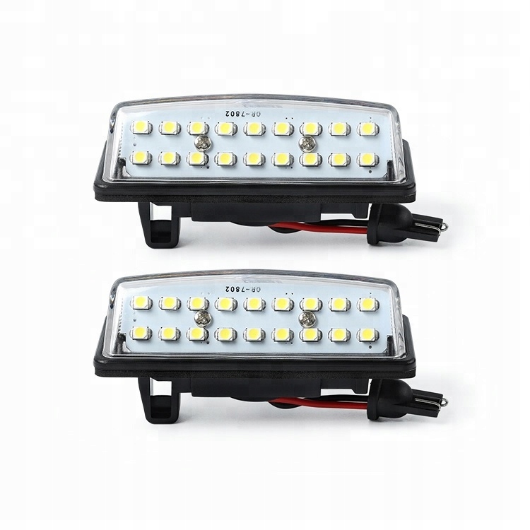 фото №1, Nissan rogue versa note ліхтарі світло номерного знака led