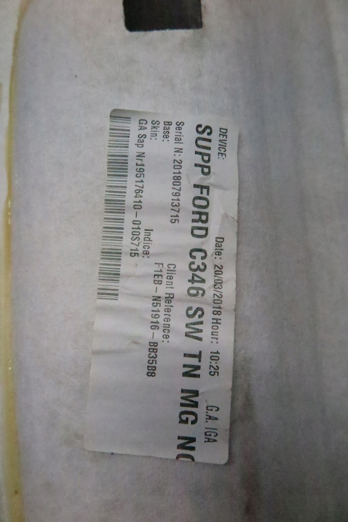 фото №7, Стеля стеля підкрилок czarna ford focus mk3