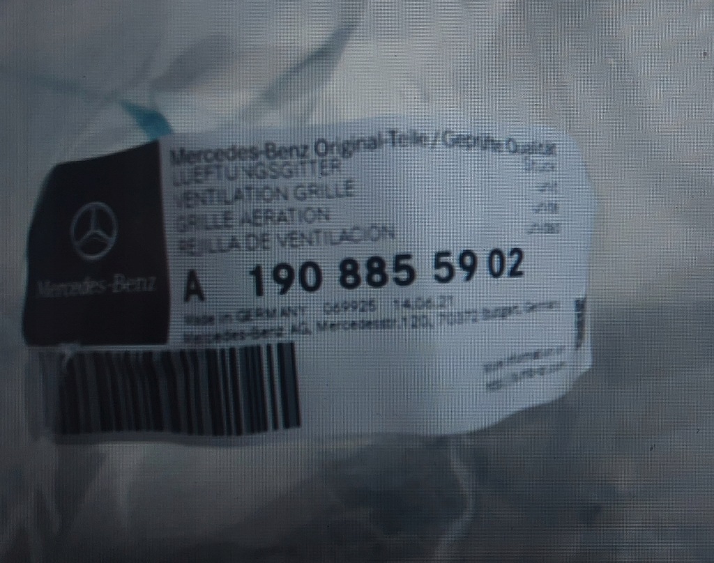 фото №11, Mercedes amg gt 190 lift решітка радіатора решітка радіатора panamericana