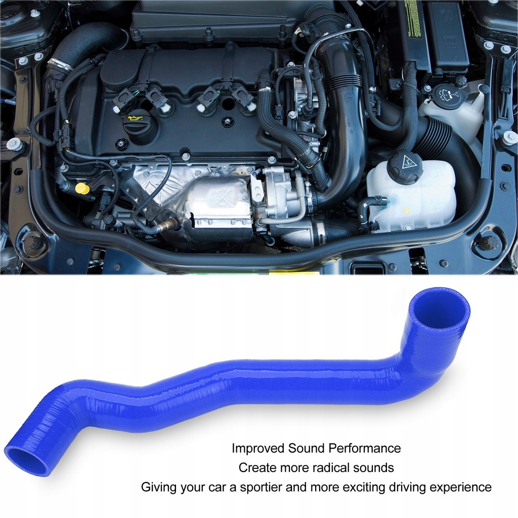 фото №4, Niebieski набір шланги інтеркулер do резонатор cooper s видалення r55 r56 r57