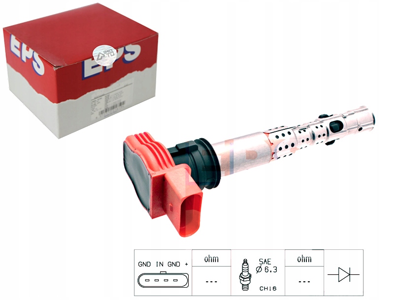 фото №1, Котушка запалювання audi vw eps